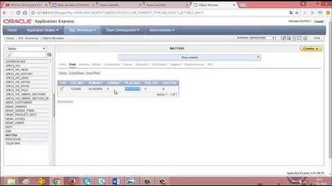 insertar y eliminar registros oracle 11g XE