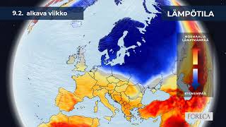 Kuukausiennuste Lämpötiloista 5.2.2026