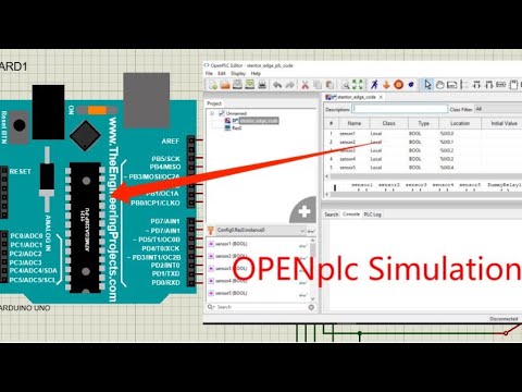 openPLC simulation in Proteus ll arduino projects - YouTube