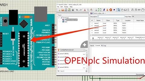 openPLC simulation in Proteus ll arduino projects