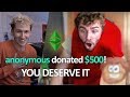 ANONYMOUSLY GIVING $500 TO MY BEST FRIEND ON TWITCH!!