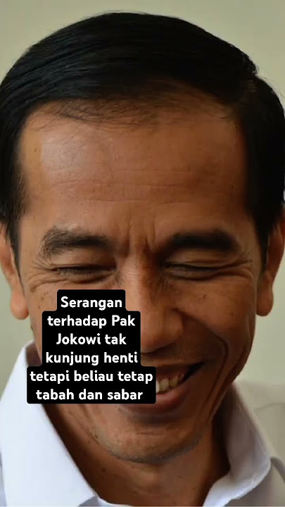 Serangan Fitnah yang tak kunjung henti kepada Jokowi tetapi tetap sabar & tabah #jokowi #gospelmusic