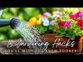 🌱 15 Gardening Hacks You’ll Wish You Knew Sooner! ✨