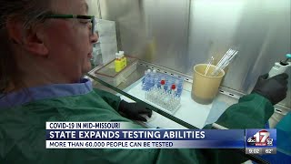 Missouri expanding testing abilities