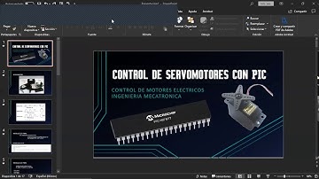 Control de servomotor con PIC