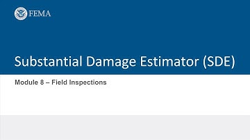 SDE Module 8 - Field Inspections