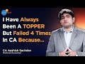 CA Motivation: How The Power Of Determination Made Me A CA? | CA Aashish Sachdev | Josh Talks