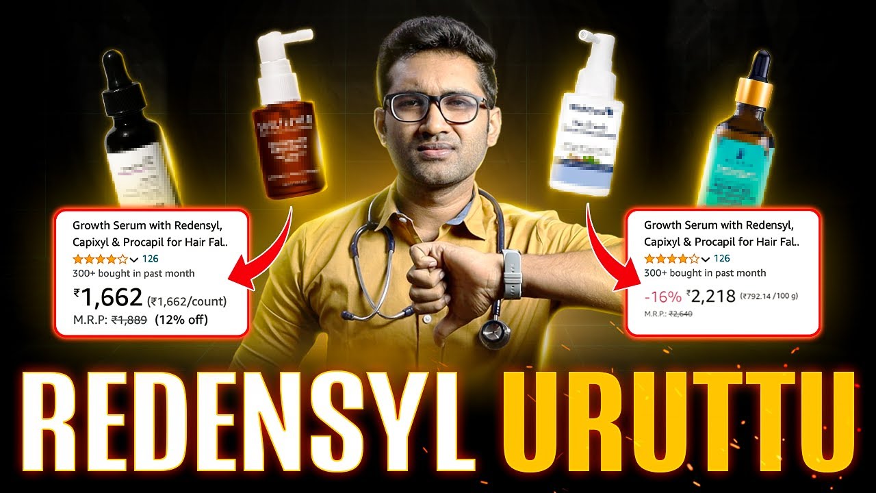 REDENSYL - Does it really work or not? (EVIDENCE analysis)(தமிழ்) #hairloss #haircare
