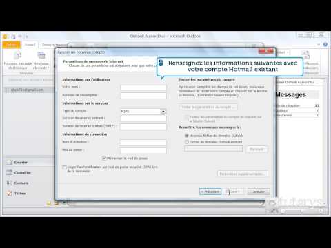 Comment configurer un compte Hotmail avec accès POP avec Outlook 2010 ?