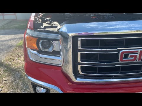 Replace headlights on a 2014-2015 GMC Sierra