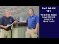 HVAC Maintenance Contract: AC compressor amp draw