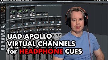 Universal Audio Apollo Virtual Channels for Headphone Cues
