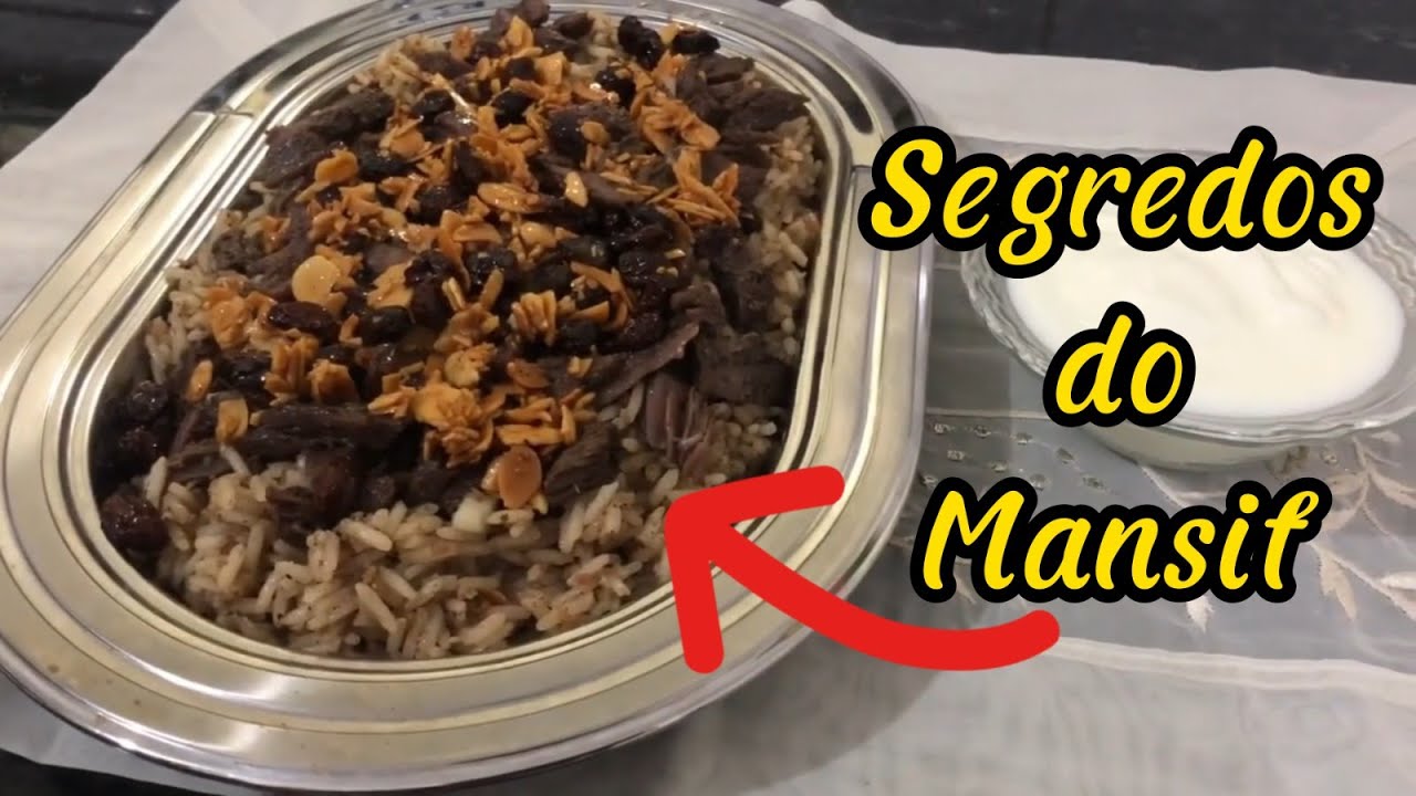 COMO FAZER MANSIF - UM PRATO QUE É A COROAÇÃO DA CULINARIA ARABE