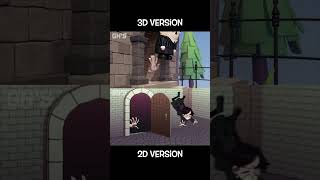 EVERYDAY WEDNESDAY LIFE (2D vs 3D) | GH'S ANIMATION