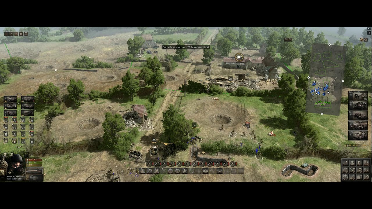 C all to Arms GoH Liberation : Operation Cobra (Hardcore, Skirmish, Solo)