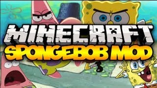 Minecraft: SPONGEBOB (Mobs & More!) | Mod Showcase