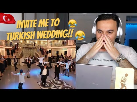 İtalyan Tepkisi 🇹🇷 BAHÇE DUVARINDAN AŞTIM 💃 🩰 🕺 Türk Düğünleri Çok Eğlenceli Görünüyor 😅😳