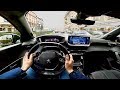 New PEUGEOT 2008 (2020) - POV test drive (GT Line Blue HDi 130 HP EAT8)