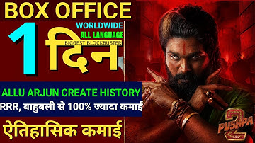 Pushpa 2 Box Office Collection, Allu Arjun rashmika, Pushpa 2 1st Day Worldwide Collection, #Pushpa2