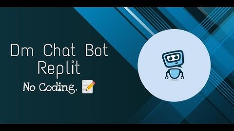 Dm Chat Bot | No Coding | Discord | replit | NitrixEXE