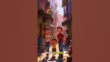 A City Floating on Trash – But Thriving #AI #shorts