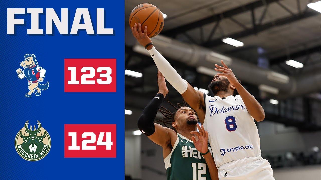 Delaware Blue Coats Highlights vs. Wisconsin Herd 1/5/2022