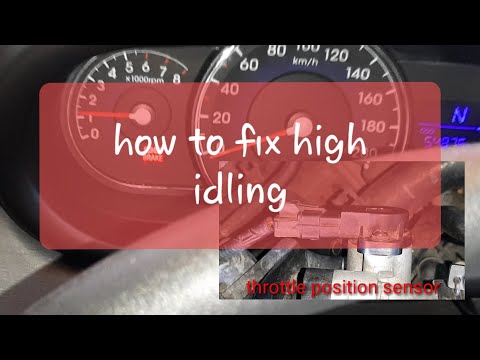 How to fix high idling problem Hyundai i10