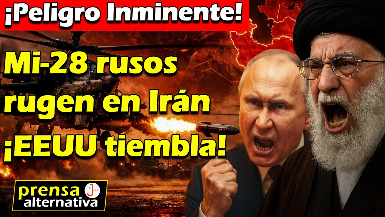 ¡ÚLTIMA HORA! "Cazador Nocturno" ruso aterriza en Irán ¡EEUU cercado!