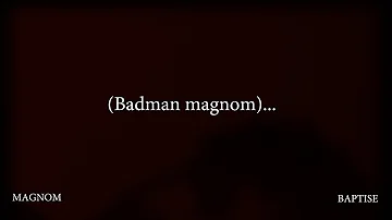 Magnom - Baptise Me (Lyric Video)