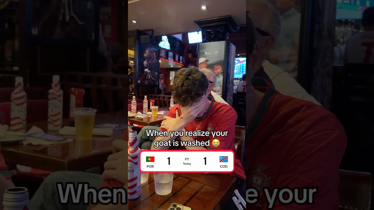 Ronaldo fans in shambles 😭 @Whrisss