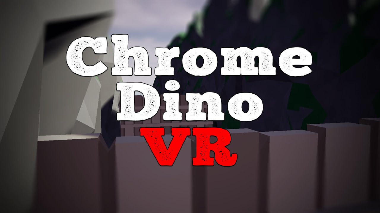 3D model Dinosaur Game Chrome Dino Game 3D Animated VR / AR / low-poly