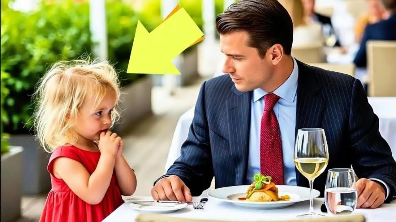 «Папа, можно я поем с тобой?» — слова бездомной девочки довели миллионера до слёз 😢💔