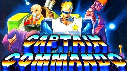 Captain Commando (Arcade) 4 player Netplay (60fps)