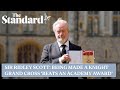 Sir Ridley Scott says being made a Knight Grand Cross &#39;beats an academy award&#39;