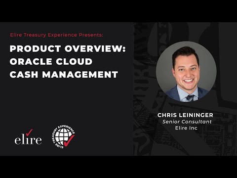 ETE2020: Oracle Cloud Cash Management Product Overview