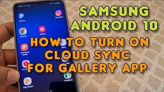 How to turn on Cloud Sync for Samsung Gallery App