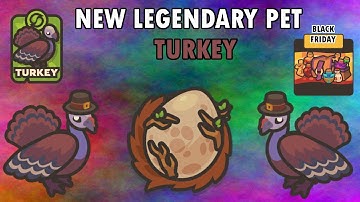 [TAMING.IO] NEW LEGENDARY PET - TURKEY! BLACK FRIDAY IS OPPPPPPP!