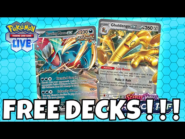 Paradox Rift Battle Pass launches next week in Pokémon Trading Card Game  Live - Log-in any time once it goes live to receive free Roaring Moon ex  deck : Bulbagarden