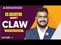 CS Executive Module 1 | Company Law  Lecture 1 By CS Tushar Pahade