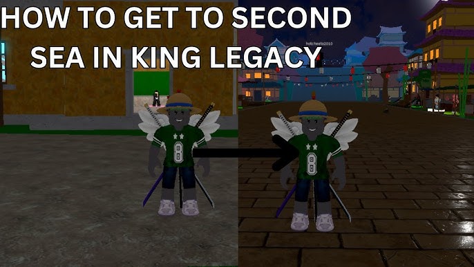 How To Go To Second Sea In King Legacy