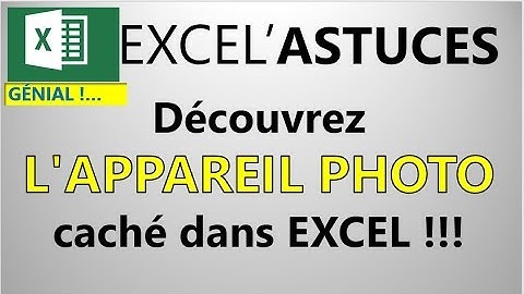 EXCEL : DÉCOUVREZ ET APPRENEZ A UTILISER L