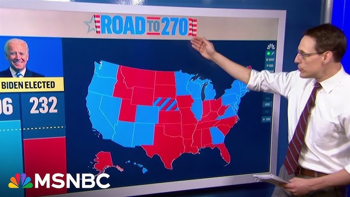 Steve Kornacki Maps The Road To 270 At Start Of The Campaign