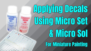 Applying Decals Using Micro Sol & Micro Set #warhammer #miniaturepainting #art #hobby #warhammer40k
