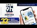 32ª Sessão Ordinária - CMMN/RO (20/09/2024)