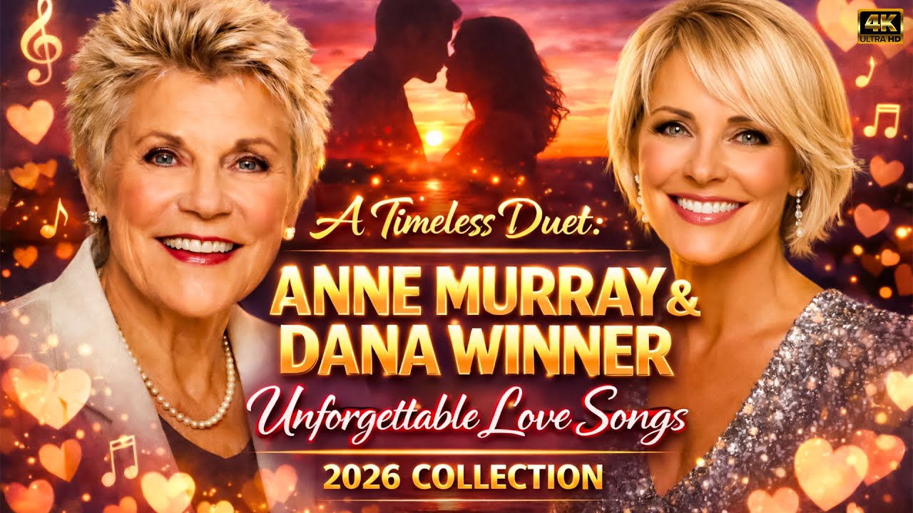 A Timeless Duet: Anne Murray & Dana Winner 🌹 Unforgettable Love Songs | 2026 Collection [4k]