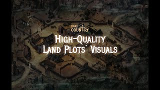 TEASER: High-Quality Visuals of Dark Country Land Plots🔥