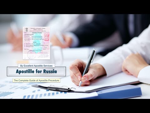 Video: How To Legalize A Certificate In Russia