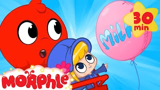 my hot air balloon milas balloon cartoons for kids morphle tv