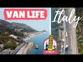 VAN LIFE EUROPE - Crossing South France border to Italy without REALISING! Covid rules?? UK Camper