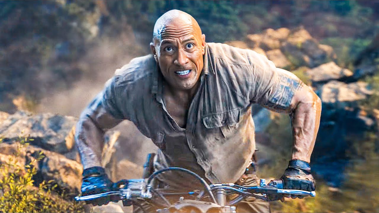 The Rock’s Epic Finish: “Jumanji!” Victory Yell | CLIP ⚡ 4K